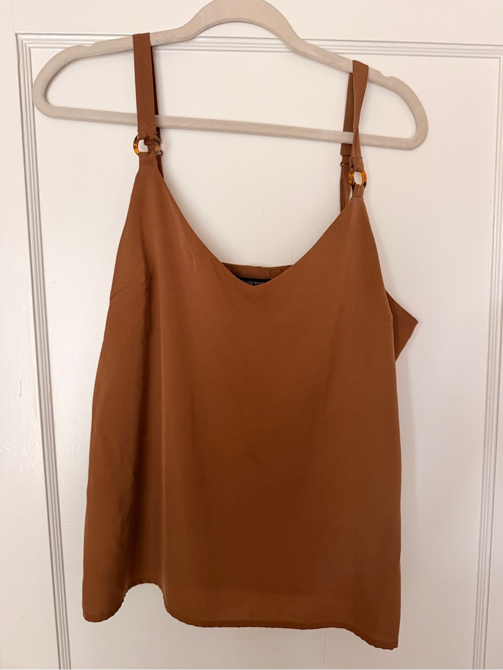 Skies Are Blue Rust Camisole with Adjustable Straps